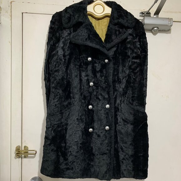 VINTAGE GLENBROOKE FAUX FUR COATS SIZE S - Picture 8 of 12